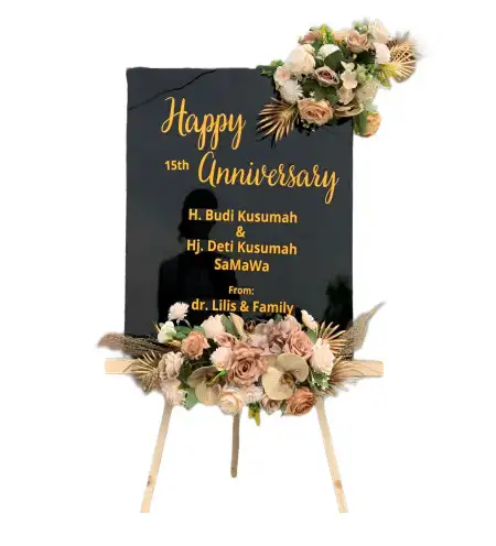 Papan Bunga Akrilik Braja Caka